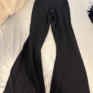 Aerie Black Collared Top